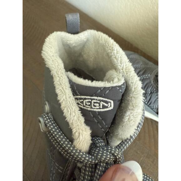 KEEN Terradora II Wintry Waterproof Boots Women’s Size 8 1/2 Gray Winter Snow - Picture 9 of 10
